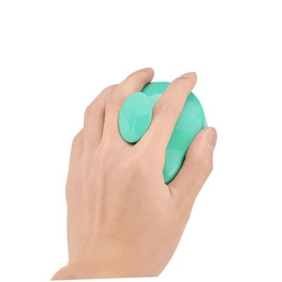 BUTIFULSIC Silicone Scalp Massager Brush Dandruff Scrubber for Hair Cleaning Gentle Head Massager for Home Use Ergonomic Design Green Boosts Blood Flow and Relaxation