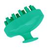 BUTIFULSIC Silicone Scalp Massager Brush Dandruff Scrubber for Hair Cleaning Gentle Head Massager for Home Use Ergonomic Design Green Boosts Blood Flow and Relaxation view 4