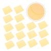 FOMIYES 20 Pcs Suede Cloth Phone Screen Cleaning Cloths Glasses Wipe Cloths Glasses Cloth Eyewear Cleaning Cloths Cloth for Phone Screen Wiping Cloth Lens Cleaning Cloth Phone Screen Cloth, Yellow view 2