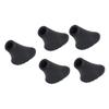 WHAMVOX 5pcs Thickened Rubber Tips for Trekking Poles Protectors for Hiking Sticks Prevents and Noise Fits Standard Hiking Pole view 1
