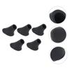 WHAMVOX 5pcs Thickened Rubber Tips for Trekking Poles Protectors for Hiking Sticks Prevents and Noise Fits Standard Hiking Pole view 4