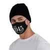 Rqwaaed Class of 2045 Still on Quarantine Graduation Face Mask Washable Reusable Adults Breathable With 2 Filters, 1, Black view 3