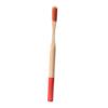 BUTIFULSIC 4pcs Toothbrush Soft Bristles Ergonomic Design for Oral Care Natural Toothbrushes Red for Travel and Home Use view 4