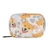 Sletend Pill Box Shiba Inu Dog 7 Day Pill Case Travel Pill Organizer Bag with Zipper Portable Weekly Vitamin Medicine Supplement Holder Pouch Bag view 1