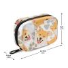 Sletend Pill Box Shiba Inu Dog 7 Day Pill Case Travel Pill Organizer Bag with Zipper Portable Weekly Vitamin Medicine Supplement Holder Pouch Bag view 3