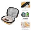 Sletend Pill Box Shiba Inu Dog 7 Day Pill Case Travel Pill Organizer Bag with Zipper Portable Weekly Vitamin Medicine Supplement Holder Pouch Bag view 4
