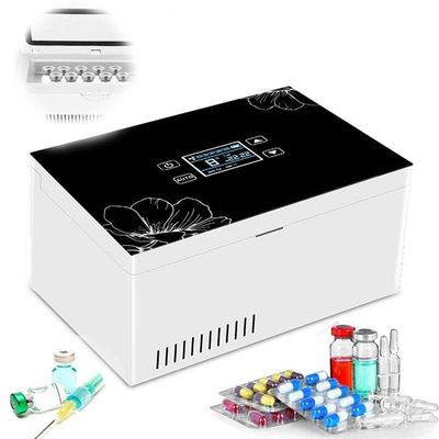 Small Refrigerator, Diabetes Bag, Insulin Cooling Case, for Diabetic Insulin Refrigerated and Temperature, 2-8C, White