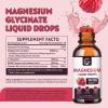 (2 Pack) Magnesium Glycinate Liquid Drops | 1000mg Liquid Magnesium Complex with D3, L-Thea & GABA for Energy, Sleep, Nerve and Heart Health, High Absorption, Raspberry Flavor view 2