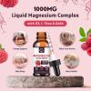 (2 Pack) Magnesium Glycinate Liquid Drops | 1000mg Liquid Magnesium Complex with D3, L-Thea & GABA for Energy, Sleep, Nerve and Heart Health, High Absorption, Raspberry Flavor view 4