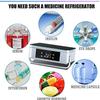 Insulin Cooler Case USB Mini Medicine Refrigerator Portable Insulin Cooler Travel Case for Car,Travel,Home - Constant Temperature Reefer Rechargeable LCD Display 0-18,2batteries view 2