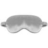 1 Pack Sleep Mask, Silk Eye Mask with Elastic Strap, Breathable Eye Mask for Sleeping,Travel, Girls, Women, Men (Grey) view 1
