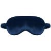 1 Pack Sleep Mask, Silk Eye Mask with Elastic Strap, Breathable Eye Mask for Sleeping,Travel, Girls, Women, Men (DarkBlue) view 1