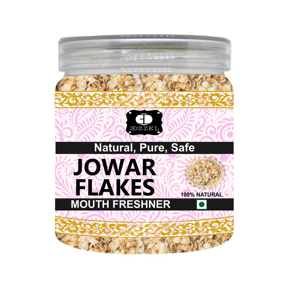 EDZZEL Jowar Flakes (Sorghum) | Indian Origin (Pack of 1) 250 Gm