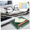 FOMIYES 100pieces Reusable Glasses Cleaning Cloth Pack Non-Abrasive Microfiber Material for Eyeglasses Laptops Phones and Delicate view 4