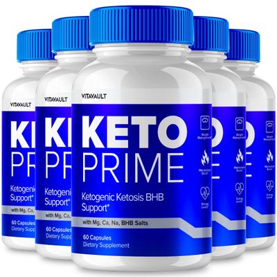 Vitavault (5 Pack) Keto Prime Keto Capsules, Support Your Keto Journey with The Power of Capsules