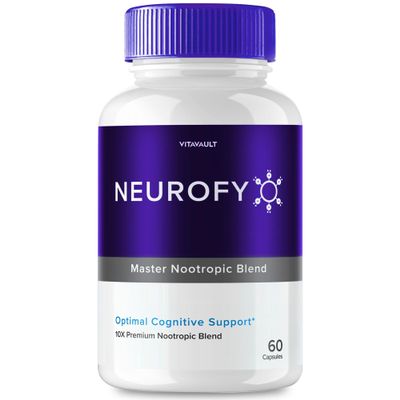 (1 Pack) Neurofy: Memory and Brain Health Supplement, 60 Capsules - Enhance Cognitive Function and Mental Clarity with Neurofy Nootropic Pills
