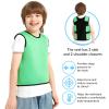 Sensory Compression Vest for Kids Sensory Processing Disorder Vest Breathable, Form-Fitting, Kids Green view 2