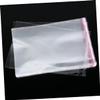 Beavorty 100 Pcs Peel Seal Opp Plastic Bags Self Cellophane Shrink Wrap for Bugs Moisture Protection view 2