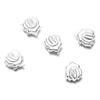 DHRUVS COLLECTION 925 Silver Combo of 5 Lotus Flower for Pooja, Temple Decor & Gifting Purpose view 4