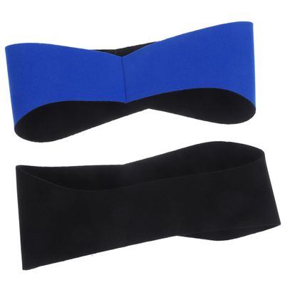 2Pcs Waterproof Swimming Head Band for Kids Adults