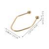 HAKIDZEL 2Pcs Dimple Trainer for Cheeks Adjustable Face Exerciser Portable Stainless Steel Facial Sculpting Tool for Natural Dimple Development view 4