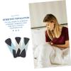 Anneome 3 Pack Washable Sanitary Napkins Menstrual Pads Cotton Cloth Reusable Feminine Napkins for On-The-go Random Color view 2