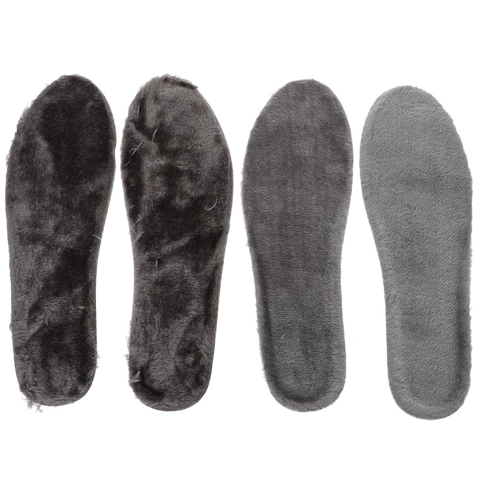 2pairs Heightening Insoles Sweat-Absorbing Shoe Cushions for Men and Women Shockproof Non- Athletic Insoles Cold-Resistant Soft Bottom for Sports Daily Wear