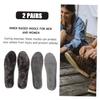 2pairs Heightening Insoles Sweat-Absorbing Shoe Cushions for Men and Women Shockproof Non- Athletic Insoles Cold-Resistant Soft Bottom for Sports Daily Wear view 3
