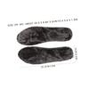 2pairs Heightening Insoles Sweat-Absorbing Shoe Cushions for Men and Women Shockproof Non- Athletic Insoles Cold-Resistant Soft Bottom for Sports Daily Wear view 4