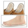 NineLife Basics Cozy Bamboo s for Men and Women's Shoes - Size 35-36, White, 3 view 3