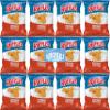 Ruffles Potato Chips, Cheddar Sour Cream, 1.5 Ounce Bag (Pack of 12) Value Pack Bundled by SUPERDEALS with Mystery Gift view 1