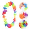 CHILDWEET 10pcs Hawaiian Sunflower Garland Wreath Flower Necklace Hawaiian Wreath for Wedding Accessory view 3