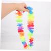 CHILDWEET 10pcs Hawaiian Sunflower Garland Wreath Flower Necklace Hawaiian Wreath for Wedding Accessory view 4