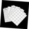 FOMIYES 600pcs Eyelash Extension Glue Stickers Silver Grafting Adhesive Pads for Easy Application for Eyelash Extensions No Clean-up Required for Professionals and Home Use view 2