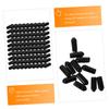 Beatifufu 100pcs Headband Rubber Ends Headbands End Caps Diy Hair Hoops Parts Replacement Caps view 4