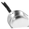 Anneome Stainless Steel Dustpan Metal Dust Pan Dustpan with Handle Metal Handheld Dustpan Metal Dustpan Small Dustpan Metal Handheld Dust Pan Small Dust Pan with Handle Thicken Small Metal view 3