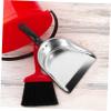 Anneome Stainless Steel Dustpan Metal Dust Pan Dustpan with Handle Metal Handheld Dustpan Metal Dustpan Small Dustpan Metal Handheld Dust Pan Small Dust Pan with Handle Thicken Small Metal view 4