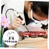 NOLITOY Binocular Magnifying Led Light Head-Worn Magnifier for Reading Glasses Coin Magnifier view 2