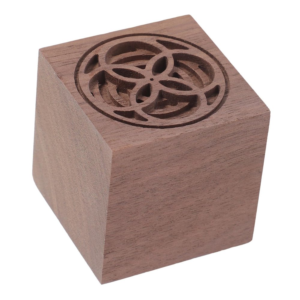 Cabilock Wooden Aroma Diffuser Essential Oil Diffuser Car Home Decor Aromatherapy Cube