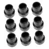 FRCOLOR 9pcs Slip Rubber Crutch Foot Covers Trekking Pole Tips for Enhanced Stability Traction Conditions Fits Diameter Crutch Feet view 1