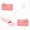 Beaupretty 3pcs Cartoon Boy Girl Toothbrush Soft Bristle Manual Toothbrushes for Toddlers Eye-catching Colors and Unique Design Daily Use Oral Care Tool for Boy Girl view 4
