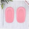 Beaupretty 1pair Gel Height Increase Insoles Breathable Pu Shoe Lift Pads for Comfort and Elevation Half Heightening Shoe Inserts for Men and Women for Everyday Wear view 3