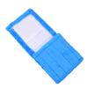 Beaupretty 2pcs Coral Microfiber Mop Head Refill Covers for Efficient Household Cleaning Compatible All Hard Surfaces Easy Machine Washable Durable and Dirt Removal Blue view 1