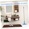 Beaupretty 2pcs Coral Microfiber Mop Head Refill Covers for Efficient Household Cleaning Compatible All Hard Surfaces Easy Machine Washable Durable and Dirt Removal Blue view 4