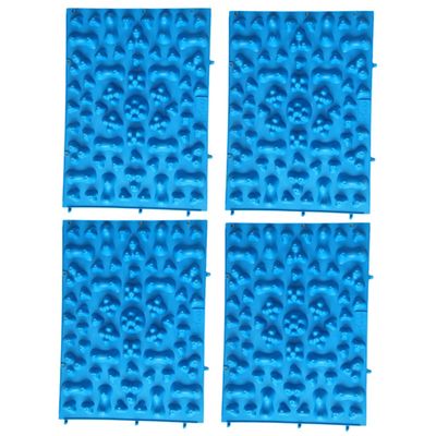 Beaupretty 4pcs Foot Massage Pad, TPE Acupressure Mat for Home Use