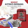L-Lysine for Cats and Kittens - 900 mg L Lysine Powder for Cats for Immunity & Respiratory Support - Cat Supplement with L-Lysine, Prebiotics, Krill, & DMG for Immune System, Eye Health & Sneezing view 3