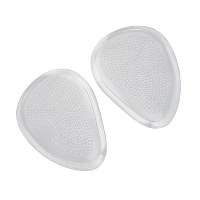 NOLITOY 5pairs Silicone Half Insoles Dancers Pads for Feet Metatarsal Pads Foot Cushions Half Men Women Shoe Inserts