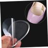 NOLITOY 5pairs Silicone Half Insoles Dancers Pads for Feet Metatarsal Pads Foot Cushions Half Men Women Shoe Inserts view 3