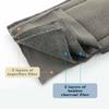 6 Pack Oversized Diaper Inserts for Cloth Adult Diaper, Reusable Cloth Diaper Wrap, Washable view 4