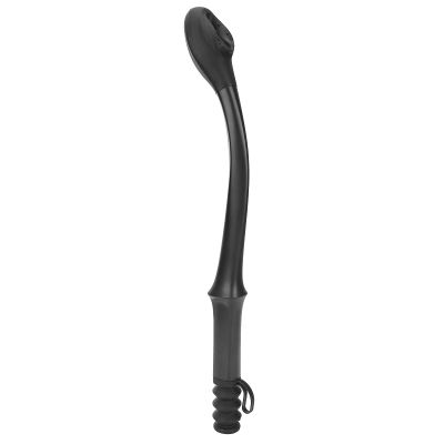 Long Reach Toilet Paper Wiper Tool for Seniors Comfortable Self Assist Bathroom Aid for Elderly Care Easy to Use Black